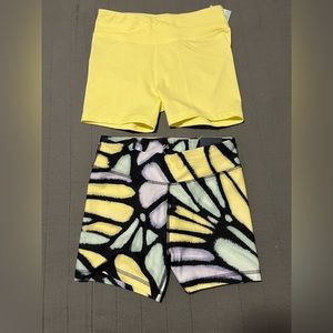 2 pairs of DSG Girls Large biker shorts - NWT